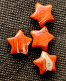 Mini Red Jasper Crystal Star Carving ✨💫🌠
