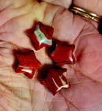 Mini Red Jasper Crystal Star Carving ⭐🌟✨