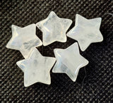 Mini Clear Quartz Crystal Star Carving ✨💫🌠