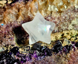Mini Clear Quartz Crystal Star Carving ✨💫🌠