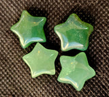 Mini Green Aventurine Crystal Star Carving ✨💫🌠