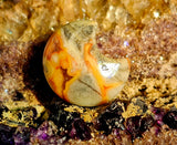 Mini Crazy Lace Agate Crystal Crescent Moon Carving 🌙🌘🌛