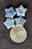 Mini Blue Spotted Jasper Crystal Star Carving ✨💫🌠