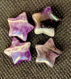 Mini Chevron Amethyst Crystal Star Carving ✨💫🌠