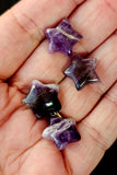 Mini Chevron Amethyst Crystal Star Carving ✨💫🌠