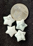 Mini Howlite Crystal Star Carving ✨💫🌠