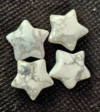 Mini Howlite Crystal Star Carving ✨💫🌠