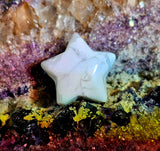 Mini Howlite Crystal Star Carving ✨💫🌠