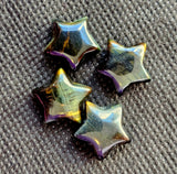 Mini Blue & Gold Tiger's Eye Crystal Star Carving ⭐✨🌟