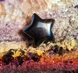 Mini Blue & Gold Tiger's Eye Crystal Star Carving ⭐✨🌟