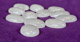 LG. Clear Quartz Oval Shaped Crystal Cabochon 📿✨💎🤍⚪