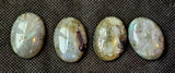 LG. Labradorite Oval Shaped Crystal Cabochon
