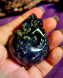 MD. Sodalite Crystal Skull 💀