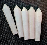 SM. Rose Quartz Crystal Wand ✨🌹🪄🧙‍♀️🩷