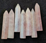 SM. Rose Quartz Crystal Wand ✨🌹🪄🧙‍♀️🩷