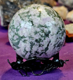 Assorted Metal Triple Bee Crystal Sphere Holder 🍯🔮🐝