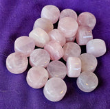 Rose Quartz Crystal Puck 🌸✨🩷🌹🏒