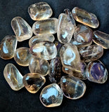 LG. High Clarity Smokey Quartz Crystal Tumble ✨💎🌬️🍃💨