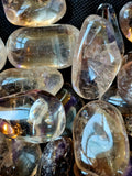 LG. High Clarity Smokey Quartz Crystal Tumble ✨💎🌬️🍃💨