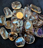 LG. High Clarity Smokey Quartz Crystal Tumble ✨💎🌬️🍃💨