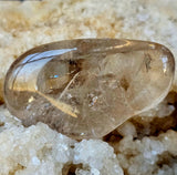LG. High Clarity Smokey Quartz Crystal Tumble ✨💎🌬️🍃💨