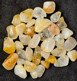 Golden Healer aka Yellow Hematoid Quartz Crystal Tumble ✨💛⚜️✨
