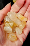 Lemon Topaz Crystal Tumble ✨ 💛🍋🤩