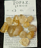 Lemon Topaz Crystal Tumble ✨ 💛🍋🤩