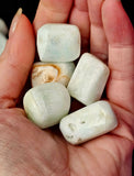 Caribbean Calcite Crystal Tumble ✨🩵🪸🌊🐚
