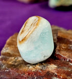 Caribbean Calcite Crystal Tumble ✨🩵🪸🌊🐚