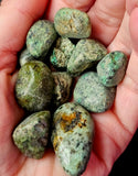 African Turquoise Crystal Tumble ✨🤩💎💚🩵💙