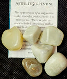 Asterite Serpentine Crystal Tumble ✨🌟⚜️✨