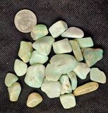 Natural Shape Amazonite Crystal Tumble ✨🤩💎🤍🩵
