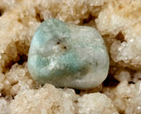Natural Shape Amazonite Crystal Tumble ✨🤩💎🤍🩵