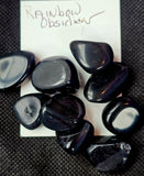 Rainbow Obsidian Crystal Tumble🖤🌈✨🤩