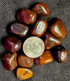 Desert Sunset Jasper Crystal Tumble ✨ 🌇❤️🌴🏜️