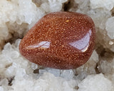 Goldstone (man-made) Crystal Tumble