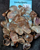 High Clarity Smokey Quartz Crystal Tumble ✨🖤🌬️💨