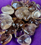 High Clarity Smokey Quartz Crystal Tumble ✨🖤🌬️💨
