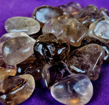 High Clarity Smokey Quartz Crystal Tumble ✨🖤🌬️💨