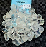 Clear Quartz Crystal Tumble ✨💎🤍