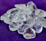 Clear Quartz Crystal Tumble ✨💎🤍