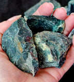 Raw African Bloodstone Crystal Specimen ✨💚♥️🩸