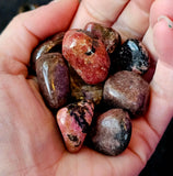 Rhodonite Crystal Tumble 🩷✨🖤