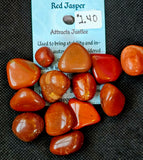 Red Jasper Natural Shaped Crystal Tumble
