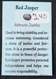 Red Jasper Natural Shaped Crystal Tumble