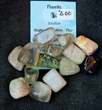 Rainbow Fluorite Crystal Tumble🌈