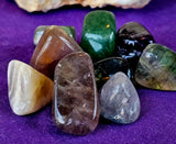 Rainbow Fluorite Crystal Tumble🌈