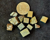 Raw Cubic Pyrite Crystal Specimen