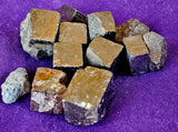 Raw Cubic Pyrite Crystal Specimen